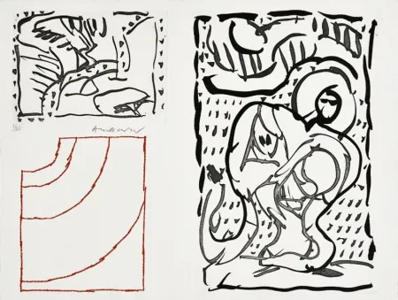 Stich Alechinsky - Composition