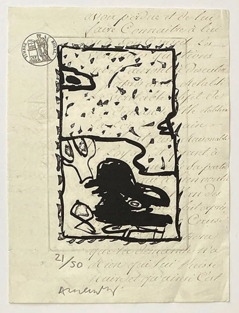 Stich Alechinsky - Composition