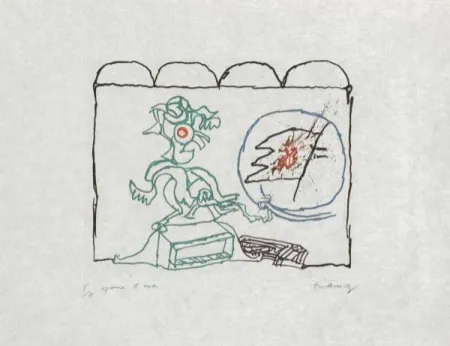 Stich Alechinsky - Composition