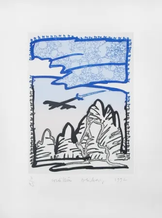 Stich Alechinsky - Cordillière