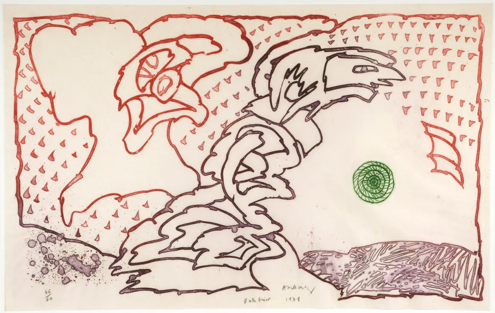 Stich Alechinsky - Dulle Griet