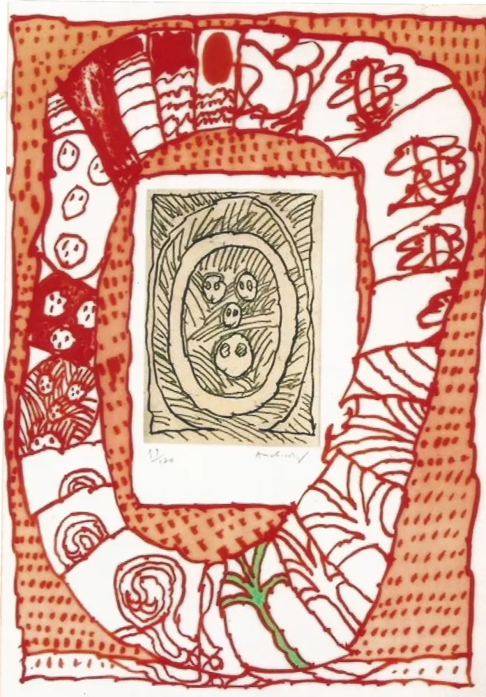 Stich Alechinsky - Dusseldorf