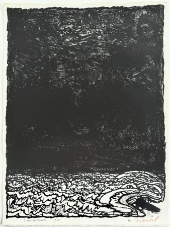 Lithographie Alechinsky - Eau dormante