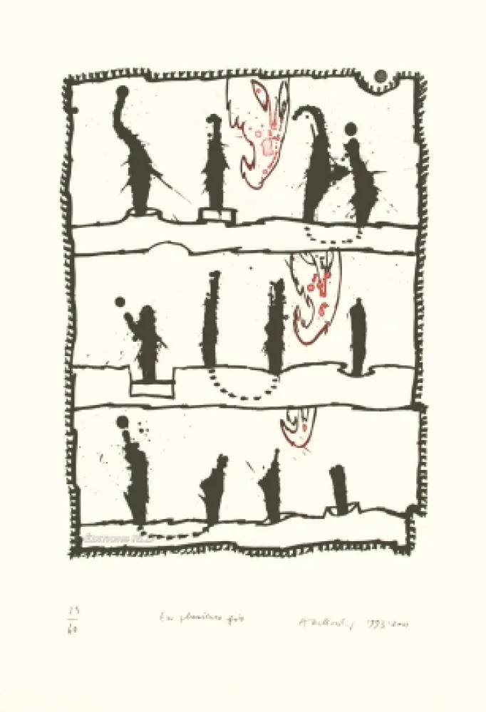 Radierung Und Aquatinta Alechinsky - En plusieurs fois