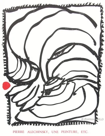 Illustriertes Buch Alechinsky - En Puisaye N°3