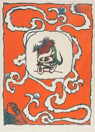 Lithographie Alechinsky - Estampe de l'affiche