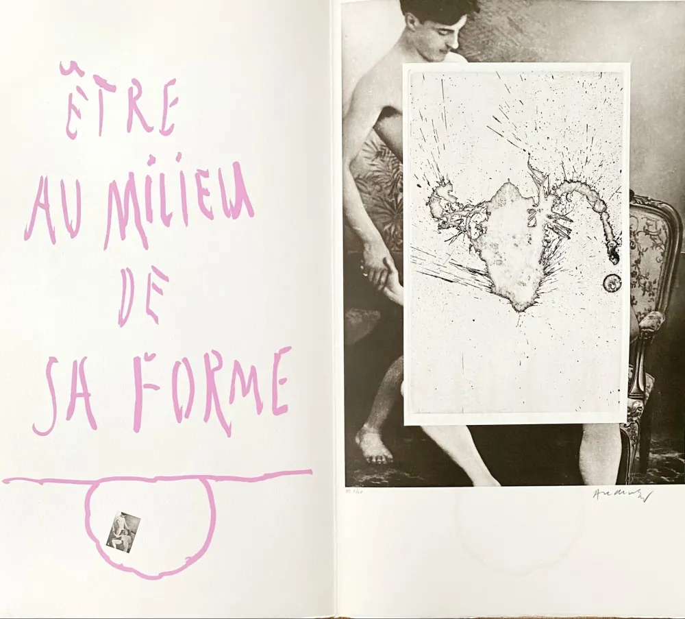 Radierung Alechinsky - Être au milieu de sa forme