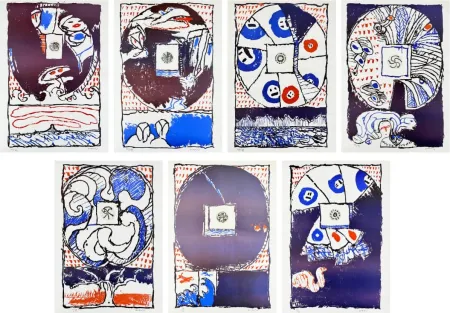 Illustriertes Buch Alechinsky - Fenêtres