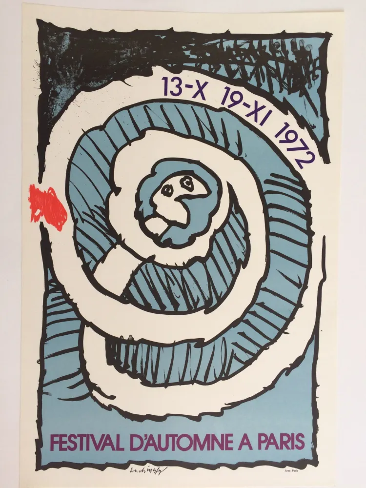 Plakat Alechinsky - Festival d'Automne