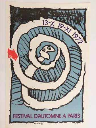 Plakat Alechinsky - Festival d'Automne