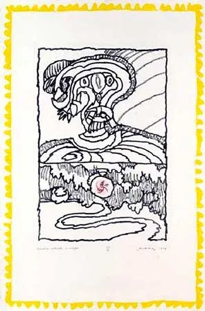 Stich Alechinsky - Frontière naturelle