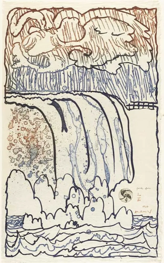 Stich Alechinsky - Garde Fou