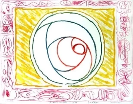 Stich Alechinsky - Graffiti sélénite 