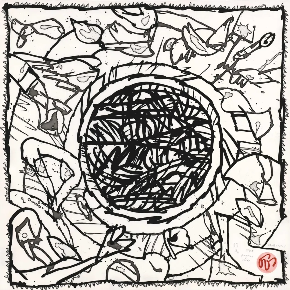 Radierung Und Aquatinta Alechinsky - Griserie à midi