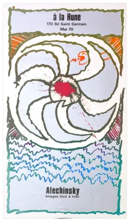Plakat Alechinsky - Images tout à trac