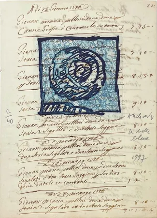 Stich Alechinsky - La belle bleue