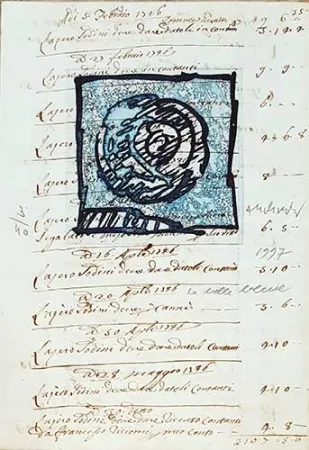 Stich Alechinsky - La belle bleue