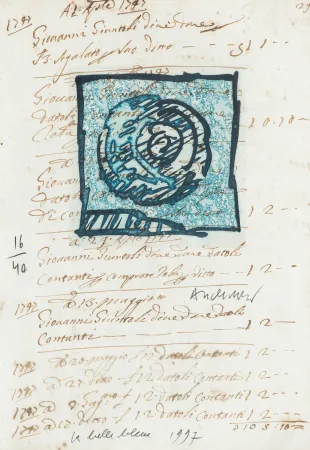 Stich Alechinsky - La belle bleue