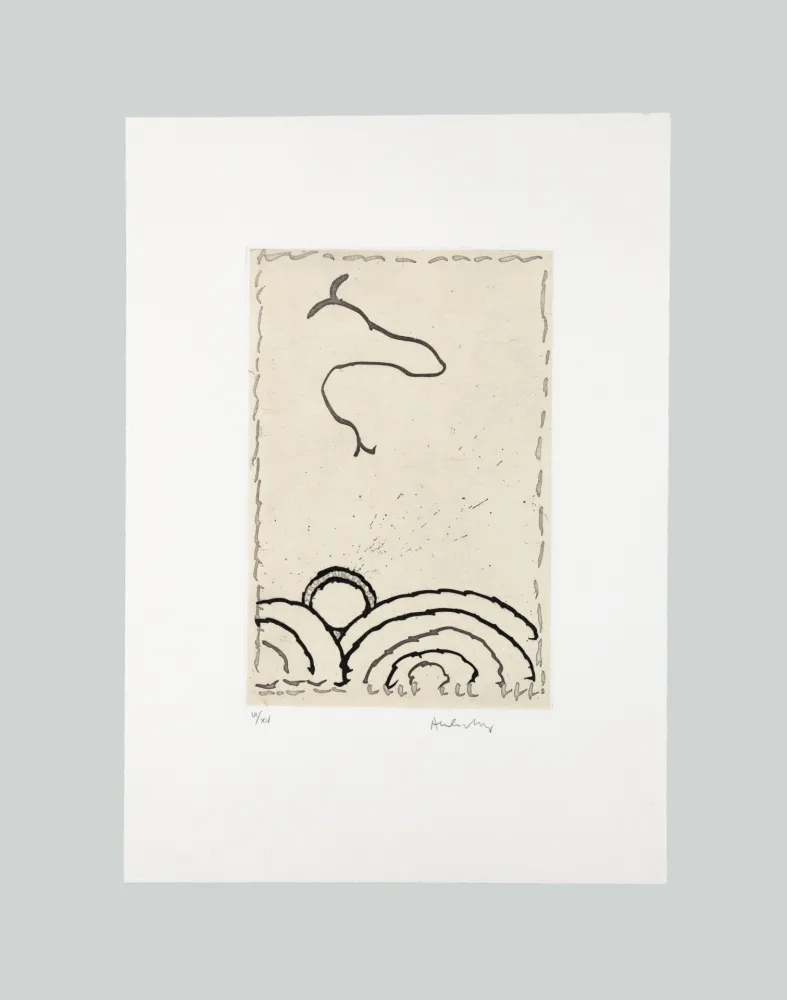 Radierung Und Aquatinta Alechinsky - La Cerclitude 2