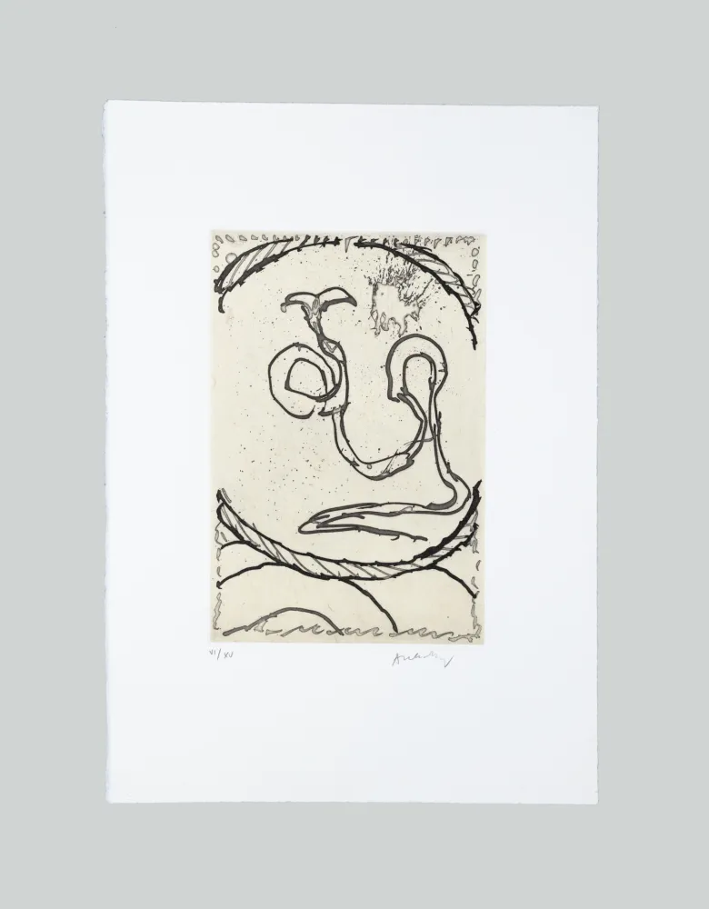 Radierung Und Aquatinta Alechinsky - La Cerclitude 9