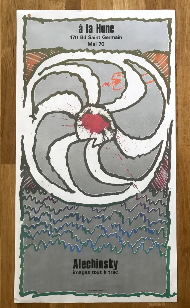 Plakat Alechinsky - La Hune / images tout à trac