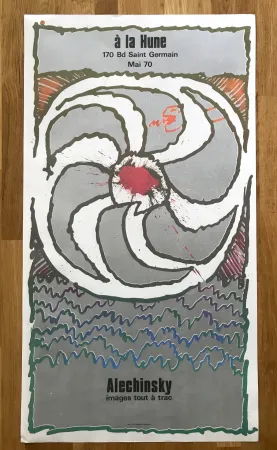 Plakat Alechinsky - La Hune / images tout à trac