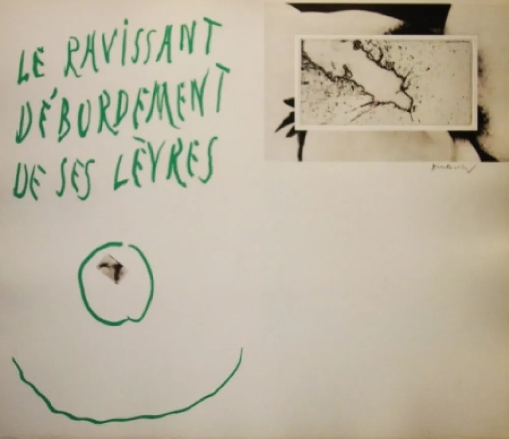 Radierung Und Aquatinta Alechinsky - La ravissant débordement de ses lèvres