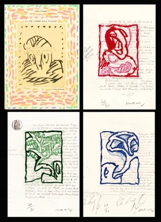 Illustriertes Buch Alechinsky - La vie comme elle tourne