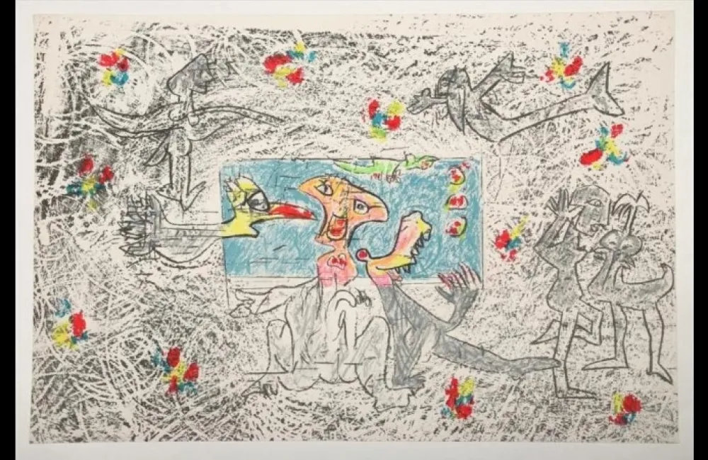 Illustriertes Buch Alechinsky - Le Grand Jamais