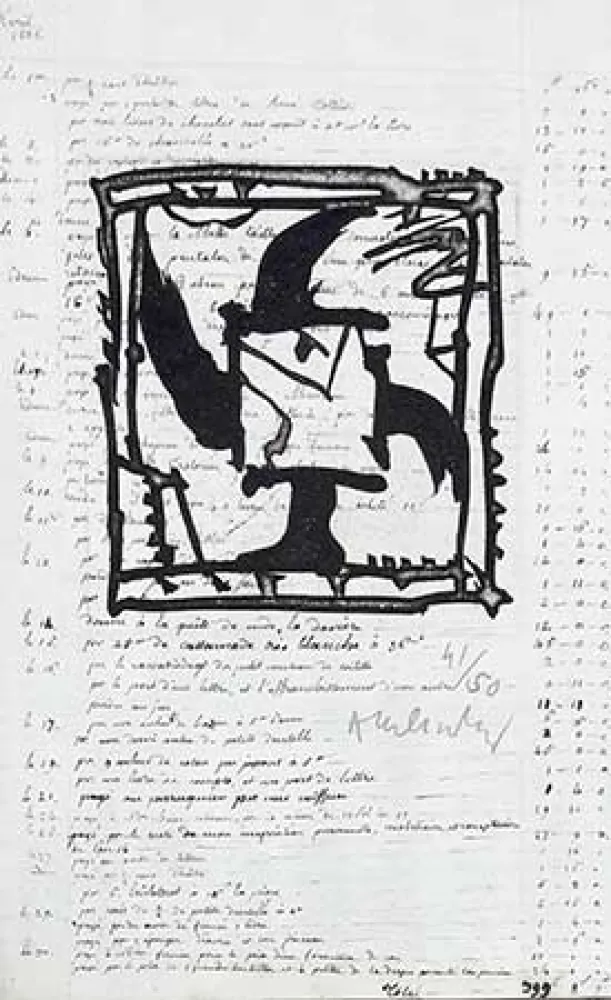 Stich Alechinsky - Le pinceau même