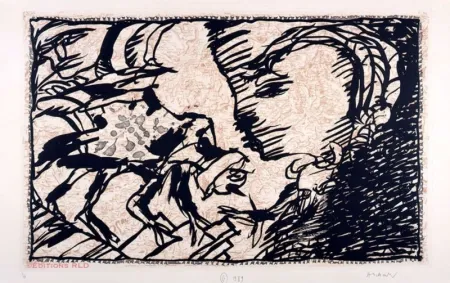 Radierung Und Aquatinta Alechinsky - Le retour au foyer