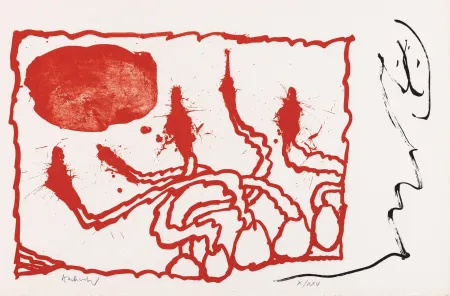 Lithographie Alechinsky - Le rêve de l'ammonite 04
