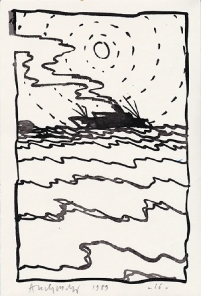 Keine Technische Alechinsky - Le Volturno