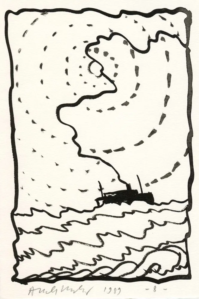 Illustriertes Buch Alechinsky - Le Volturno