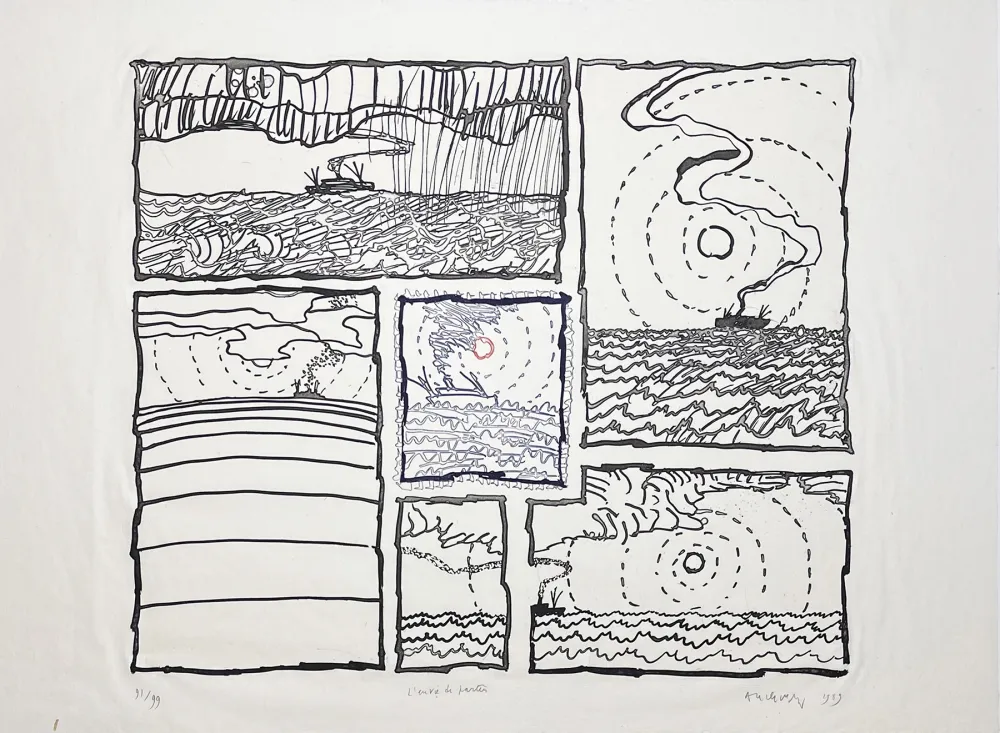 Stich Alechinsky - L'envie de partir