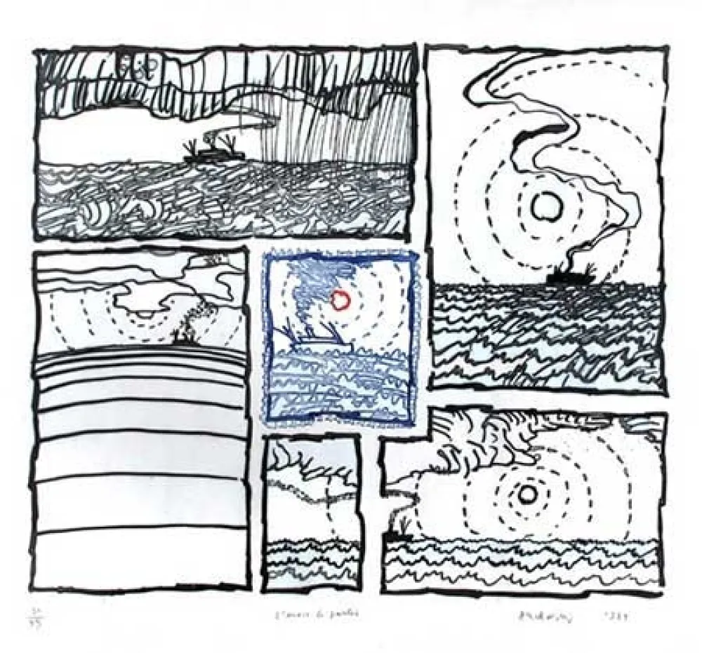 Stich Alechinsky - L'envie de partir