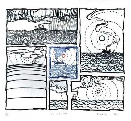 Stich Alechinsky - L'envie de partir