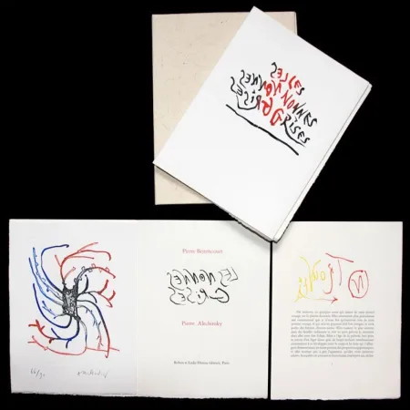 Keine Technische Alechinsky - Les Nonnes grise