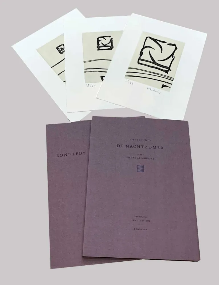 Illustriertes Buch Alechinsky - L'été de nuit