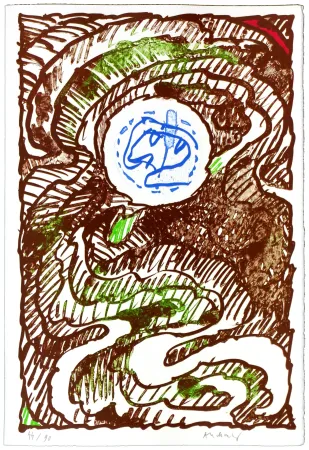 Stich Alechinsky - L'excédante 1