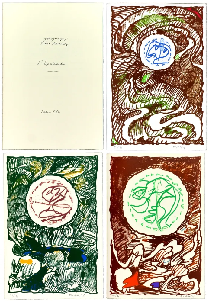 Stich Alechinsky - L'Excédante