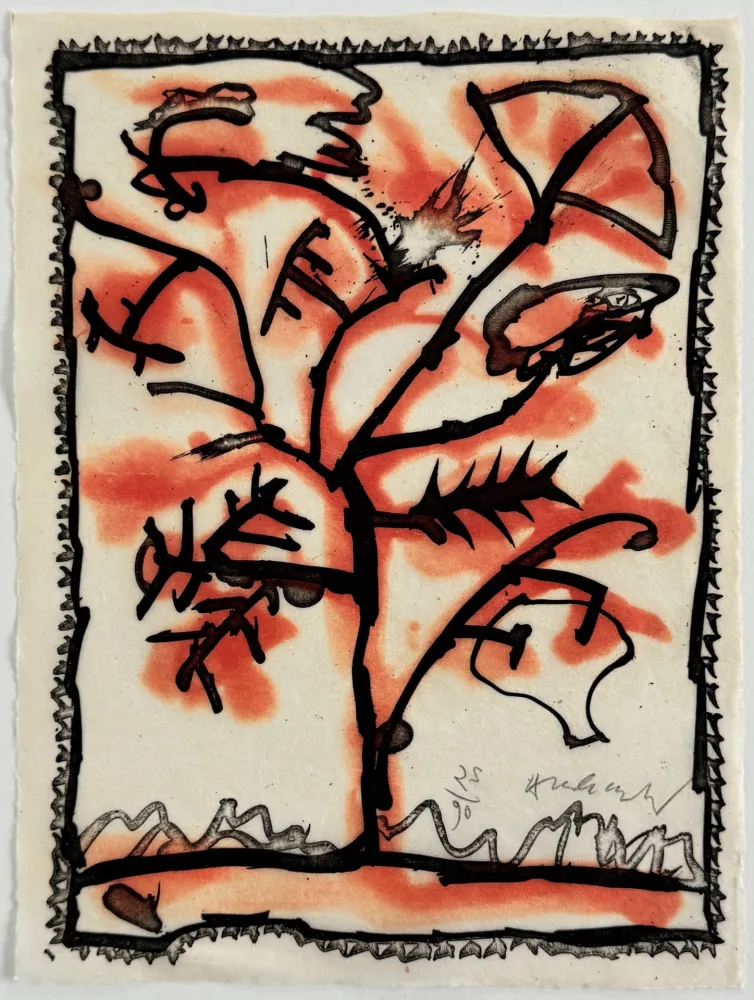 Radierung Und Aquatinta Alechinsky - Lieu dit