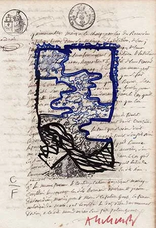 Stich Alechinsky - L'Or Noir