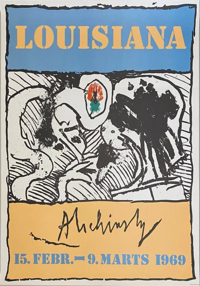 Plakat Alechinsky - Louisiana