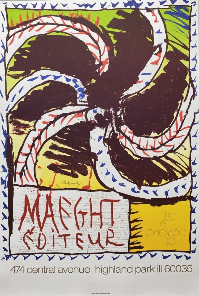 Plakat Alechinsky - Maeght Editeur