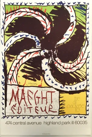 Plakat Alechinsky - Maeght éditeur NY