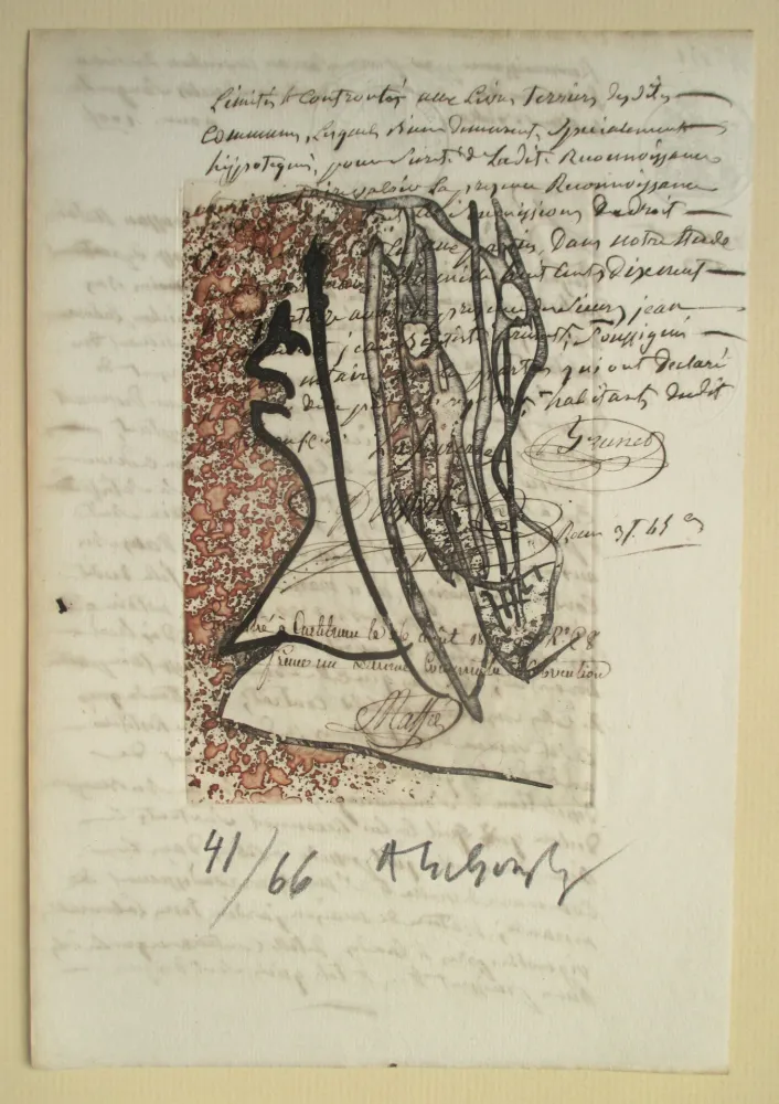 Aquatinta Alechinsky - No title