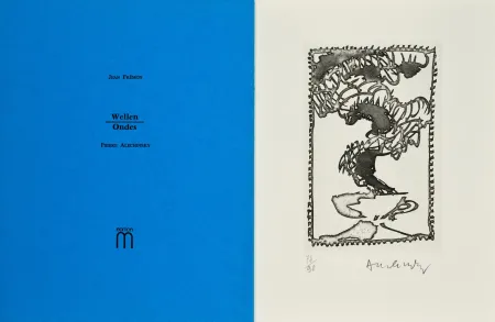 Illustriertes Buch Alechinsky - Ondes