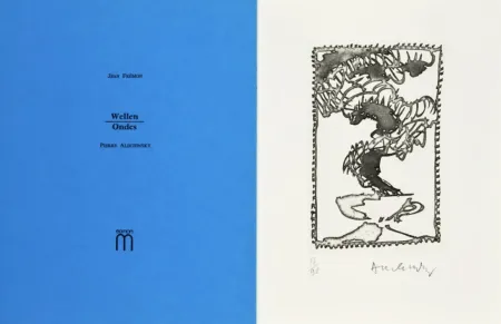 Illustriertes Buch Alechinsky - Ondes