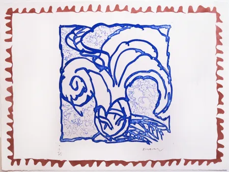 Stich Alechinsky - Orange de Binche